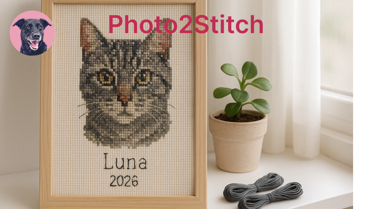 Backstitch Lettering: Add Names and Dates to a Cross Stitch