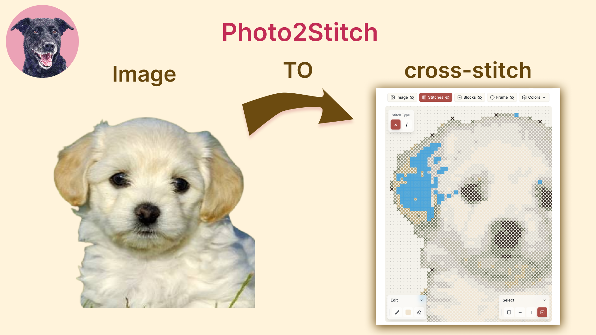 Photo to Cross Stitch, How a Picture Becomes a Counted Chart